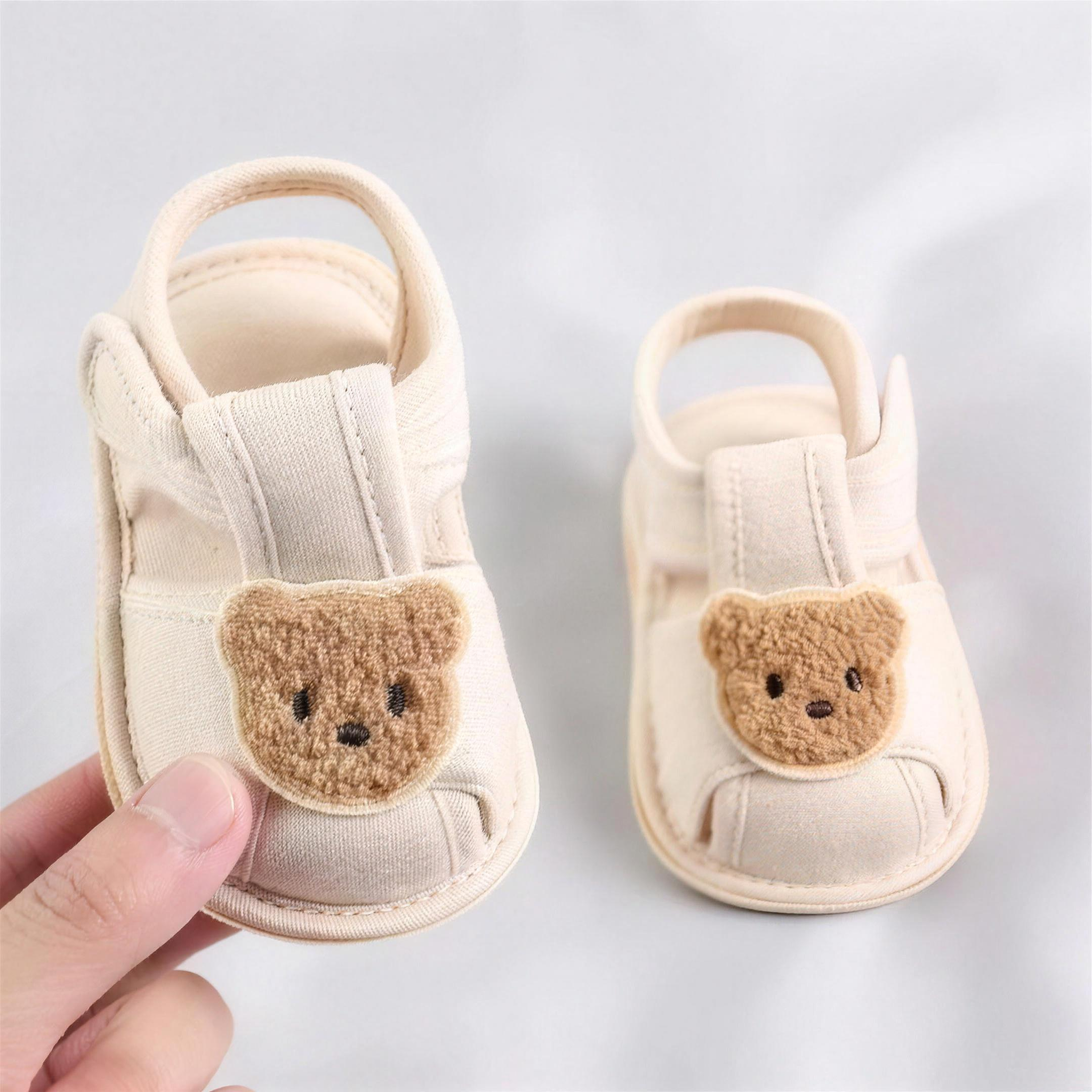 Cream Bear Sandals - lifestyle photo