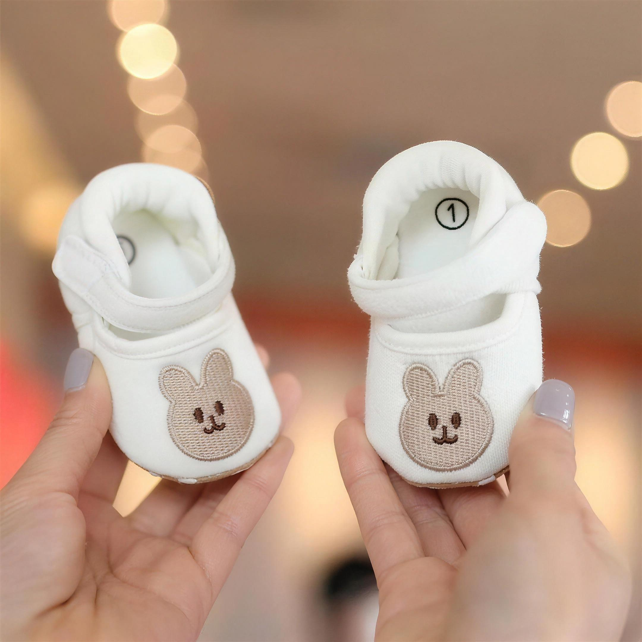 Bunny Face Baby Shoes - lifestyle photo