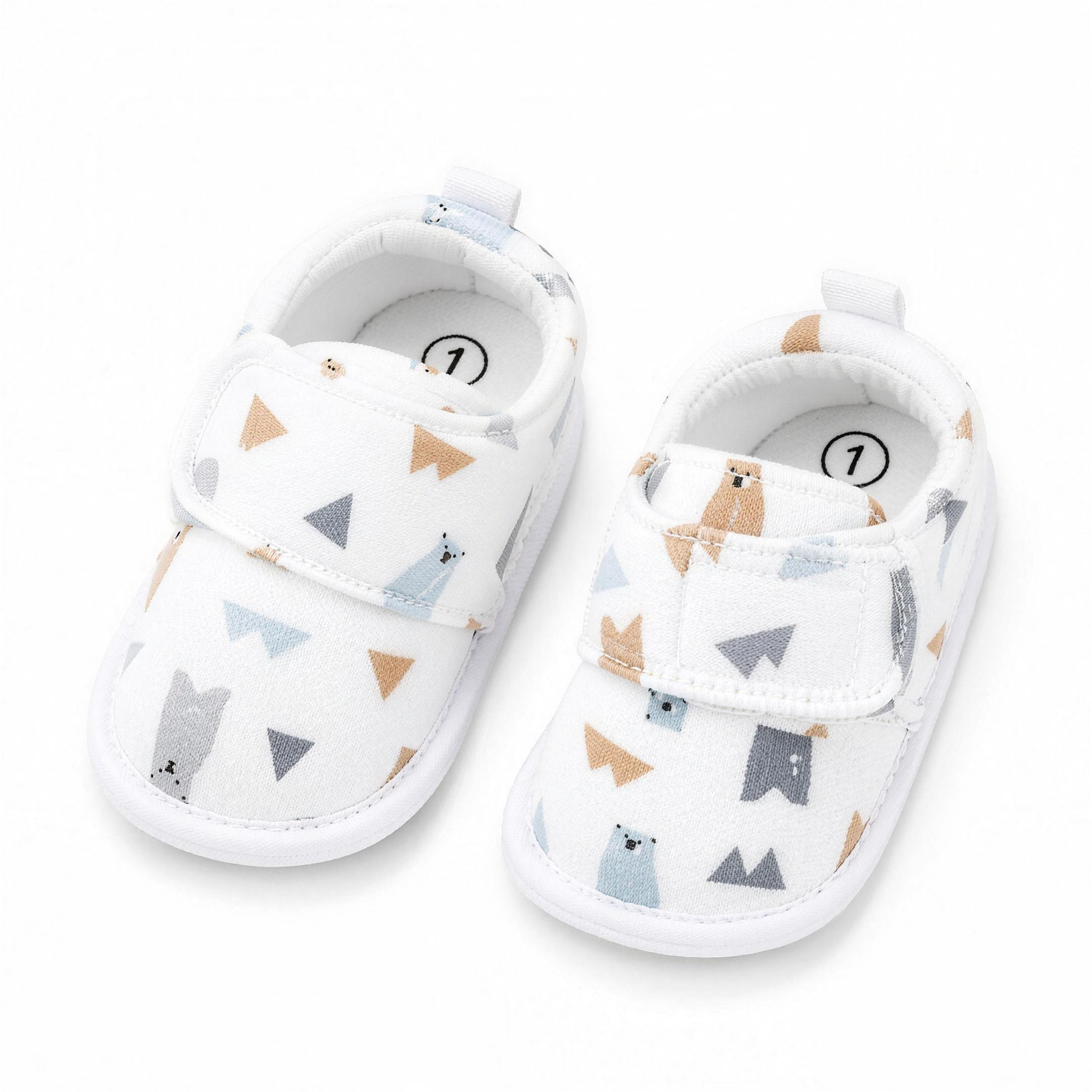Polar Bear Print Sneakers - professional studio photo