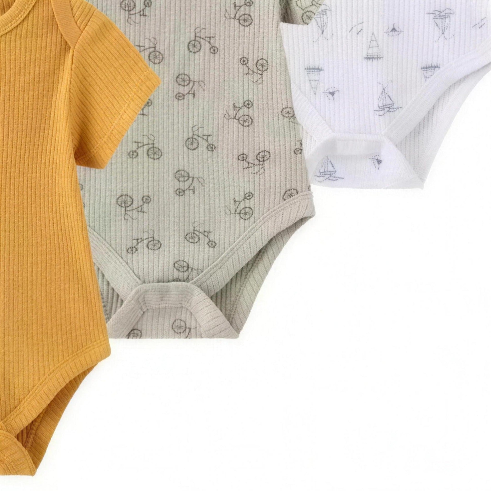 Adventure Bodysuit Set - fabric and print detail