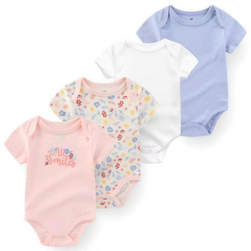 All Smiles Bodysuit Set - professional product photo on white background
