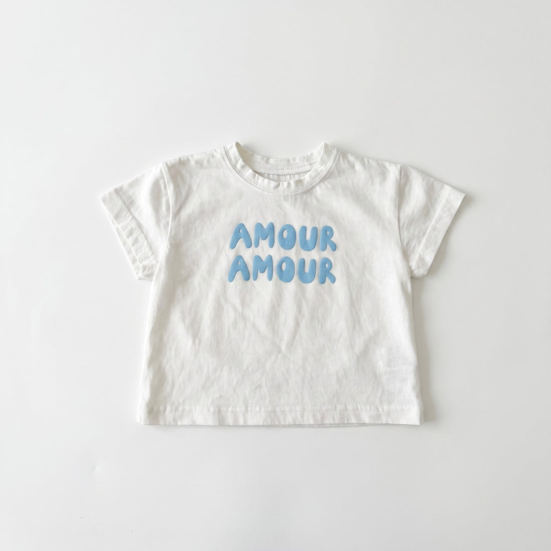 Amour Amour Tee - Pink - toddler graphic t-shirt