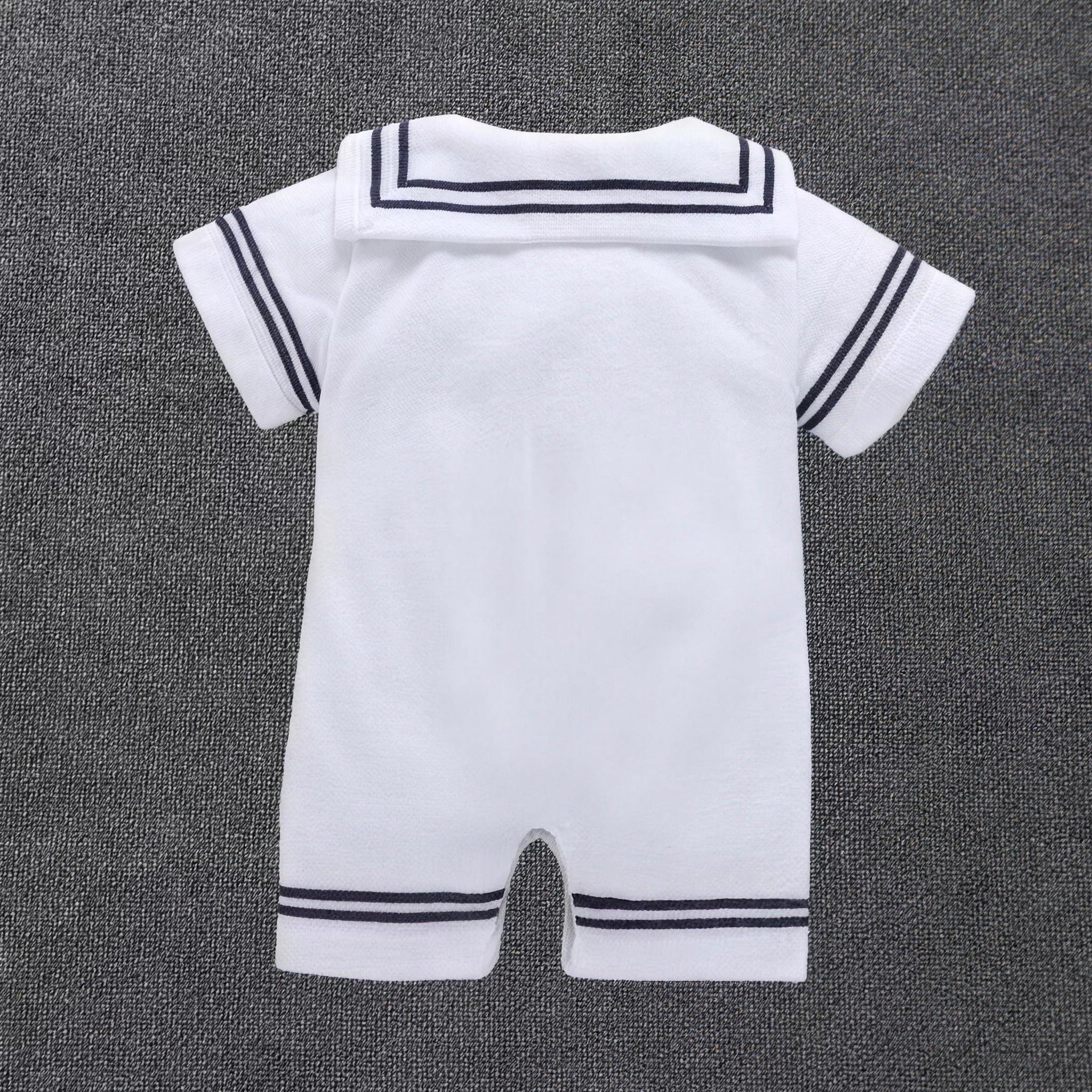 Sailor Anchor Romper - back view