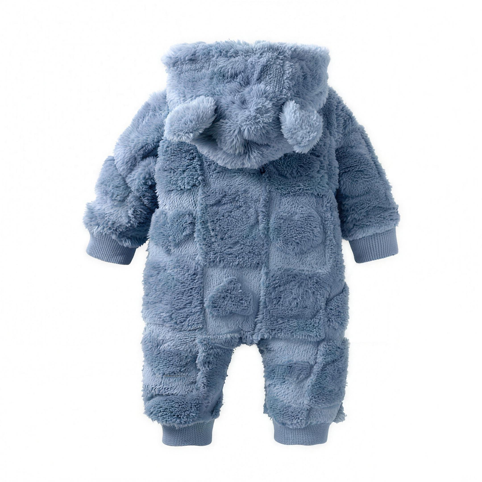 Sherpa Bear Snowsuit - detail photo