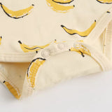 Yellow Banana Bodysuit Set
