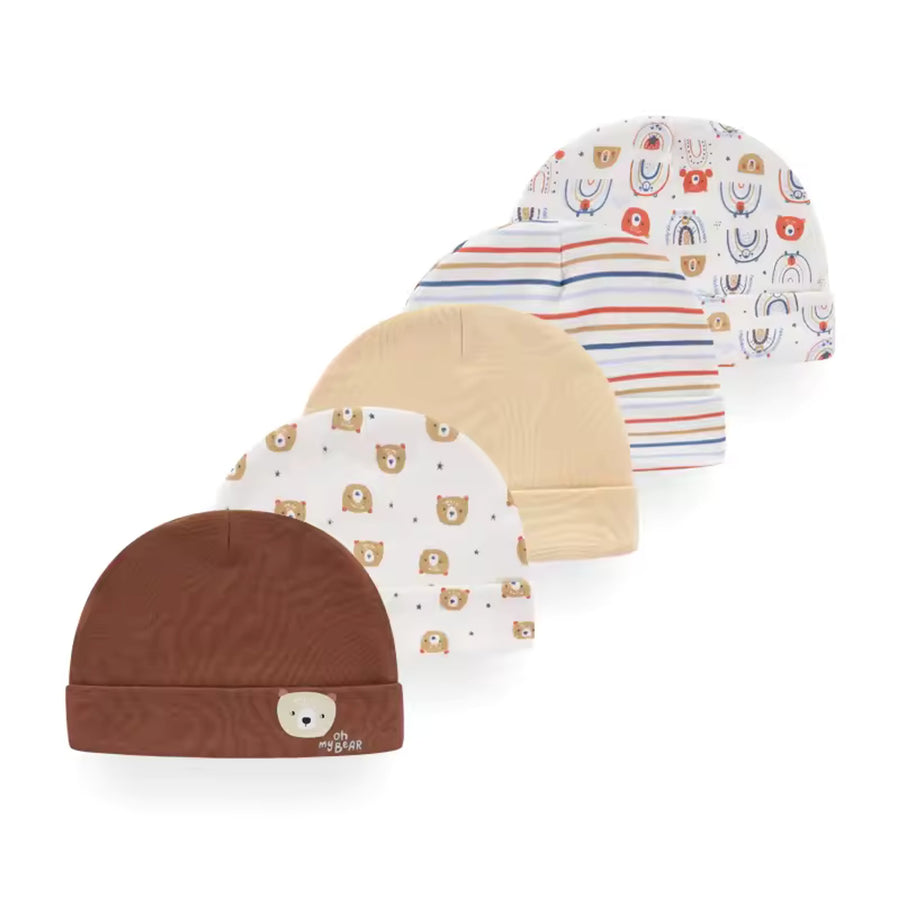 Bear Baby Hats Set