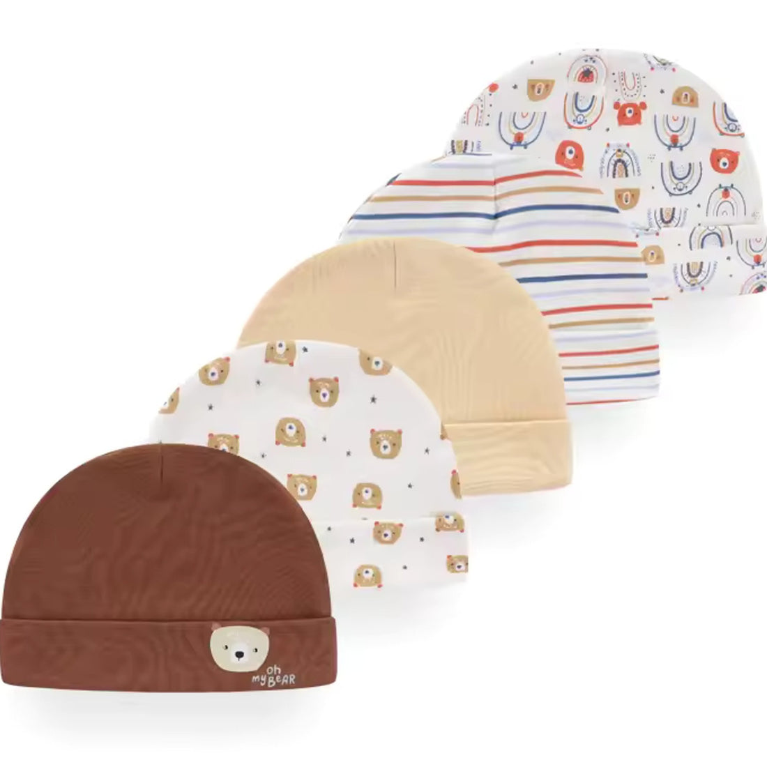 Bear Hat Set - all 5 hats
