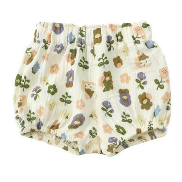 Bear Floral Bloomer Shorts, professional studio photo