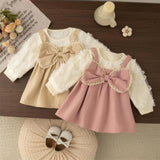 Big Bow Puff Dress
