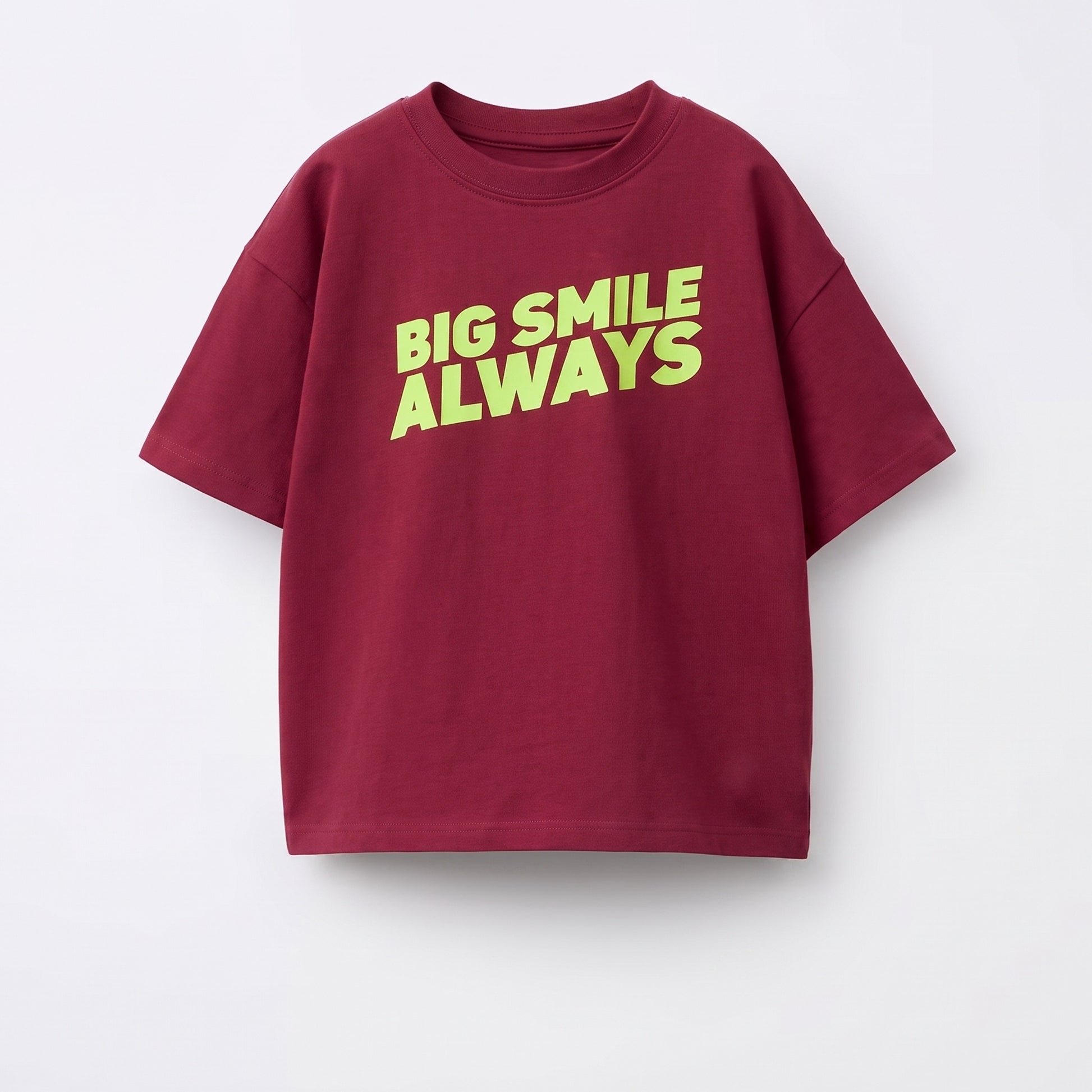 Big Smile Always Tee in Wide Detail - baby and toddler t-shirts, professional product photo