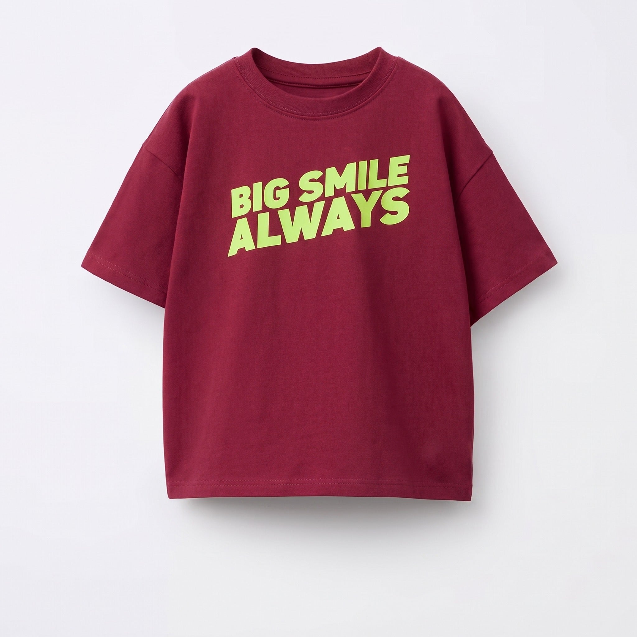 Big Smile Always Tee in Wide Detail - baby and toddler t-shirts, professional product photo