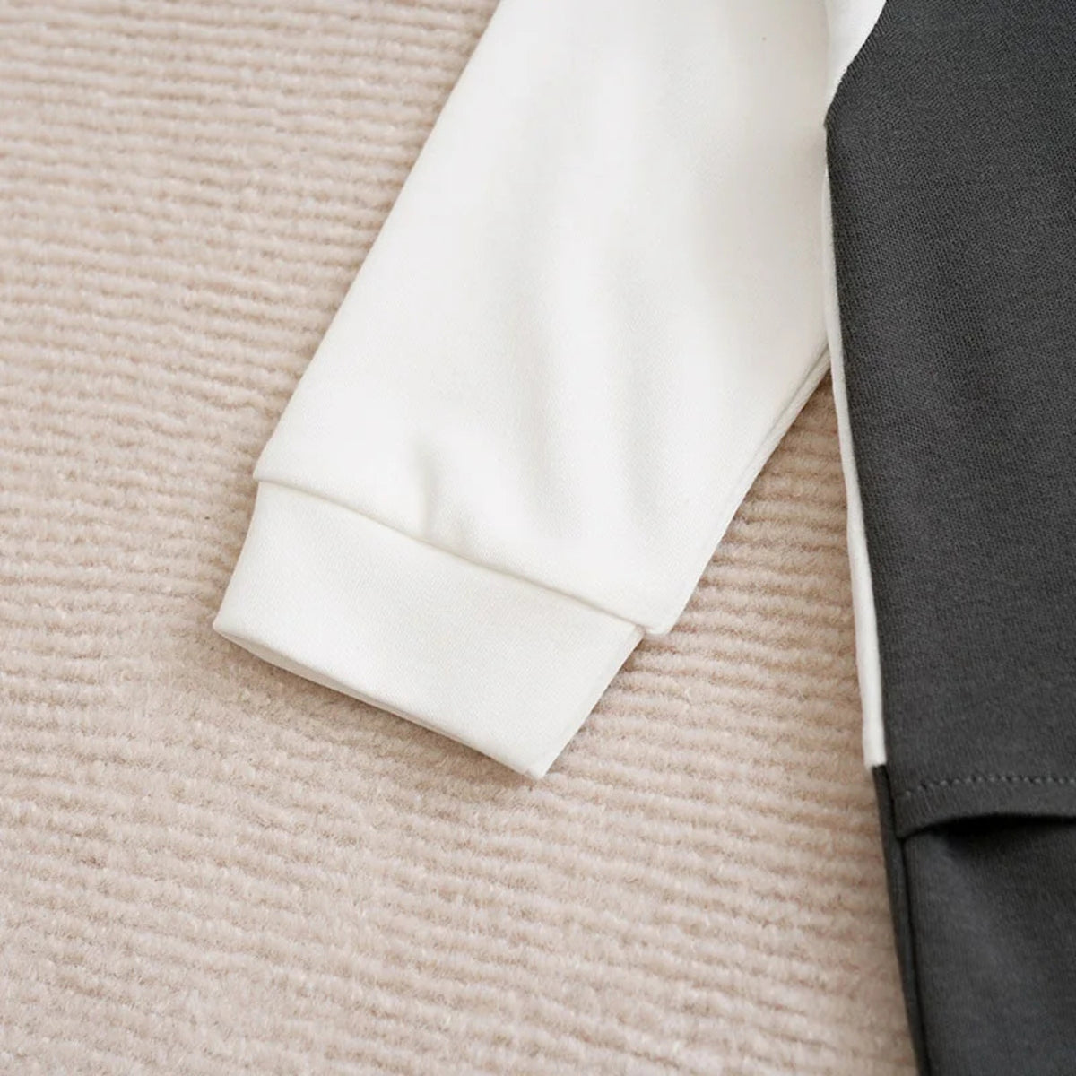 Black Tuxedo Baby Romper - additional view, baby and toddler clothing product photo