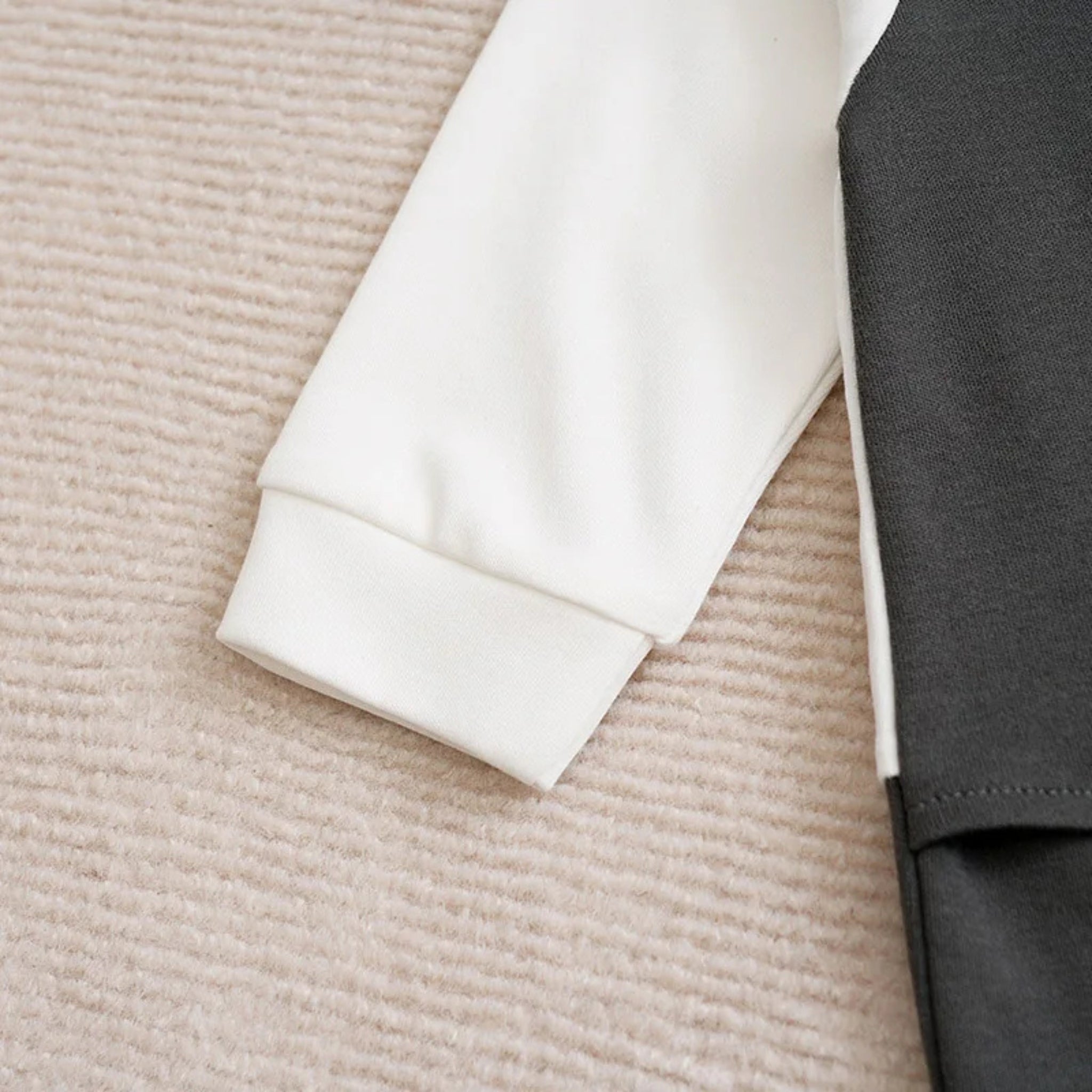 Black Tuxedo Baby Romper