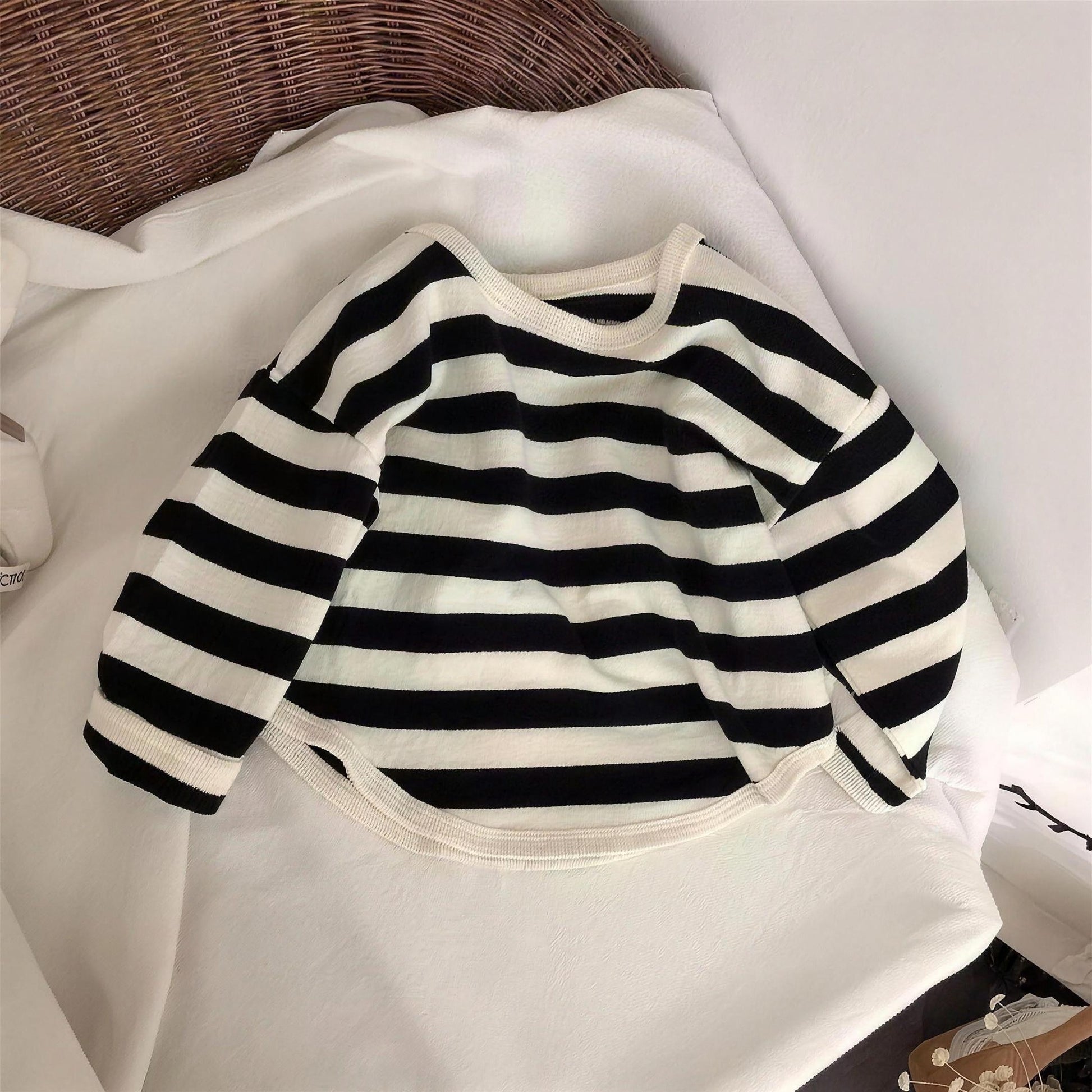 Striped Long Sleeve Top - additional photo