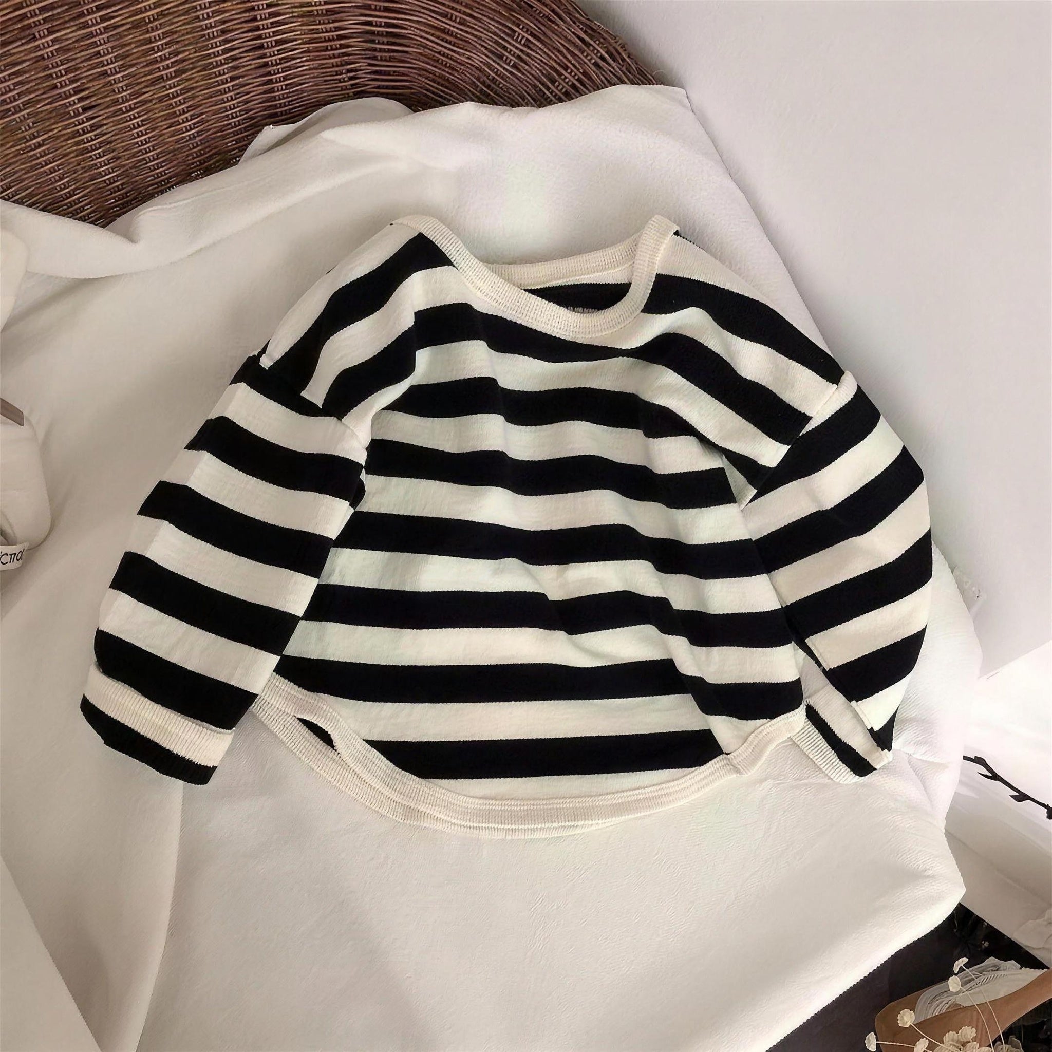 Striped Long Sleeve Top - additional photo