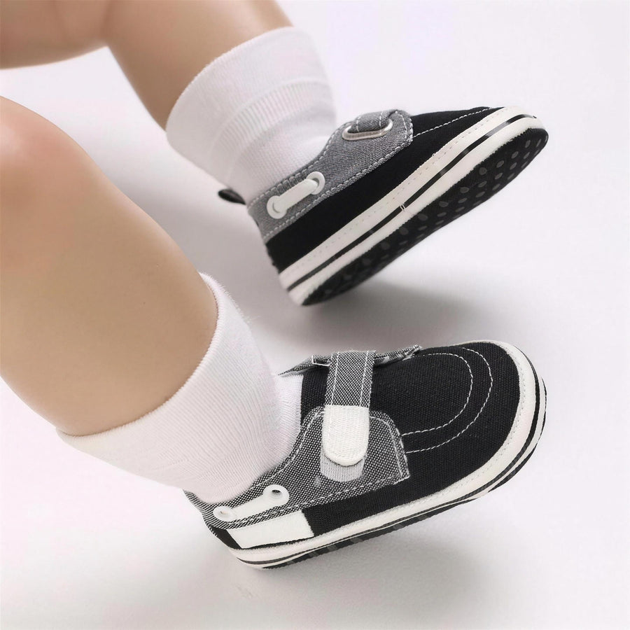 Black Striped Loafer