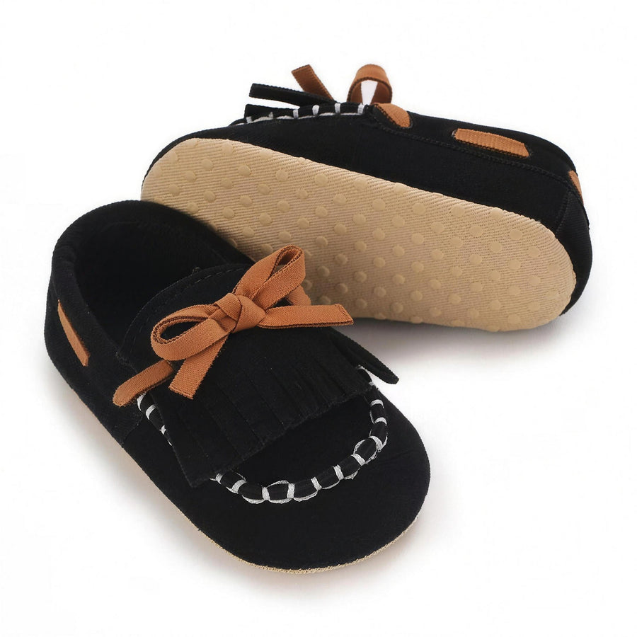 Black Tassel Moccasin