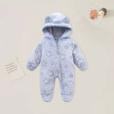 Bear Hood Fleece Onesie