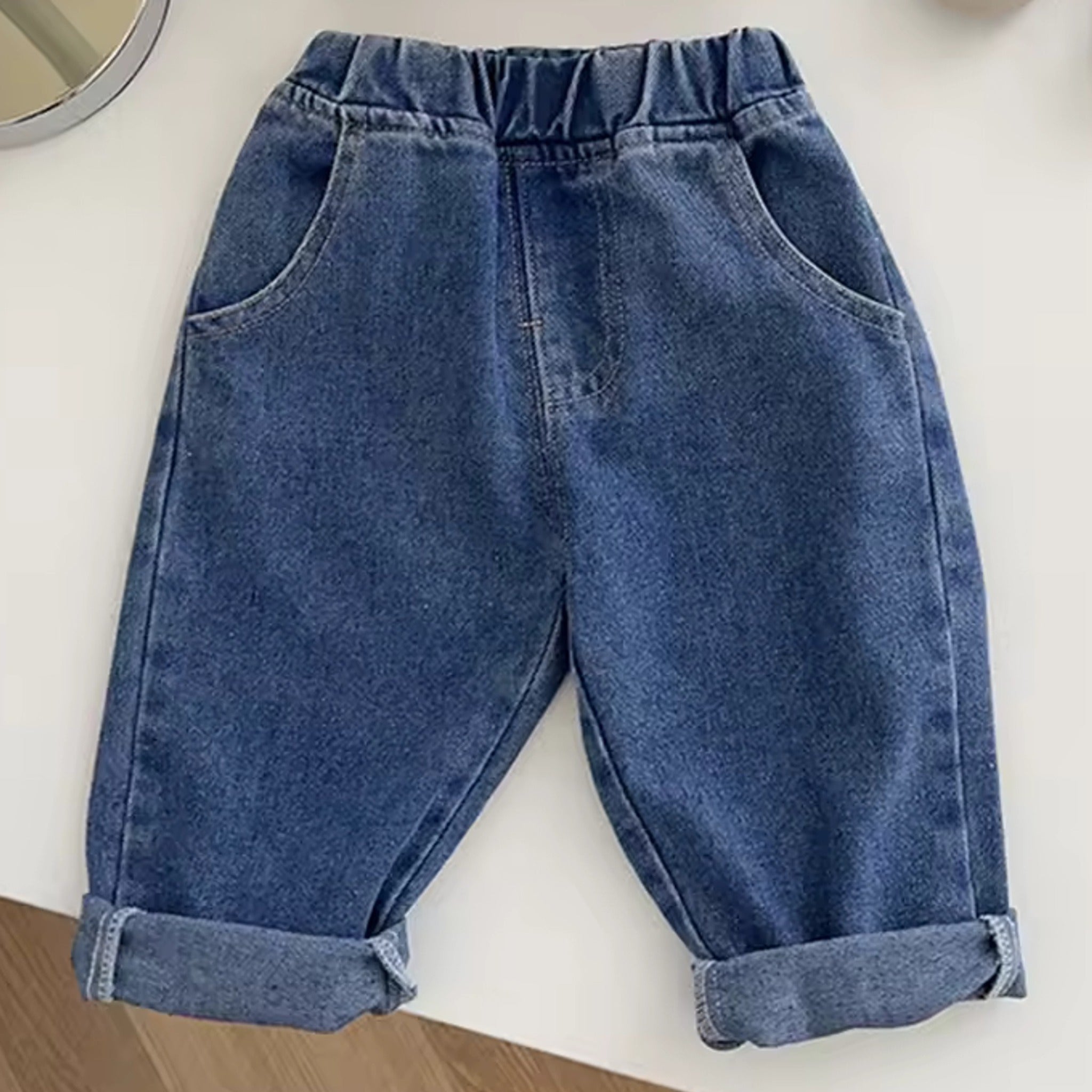 Blue Toddler Denim Jeans - detail