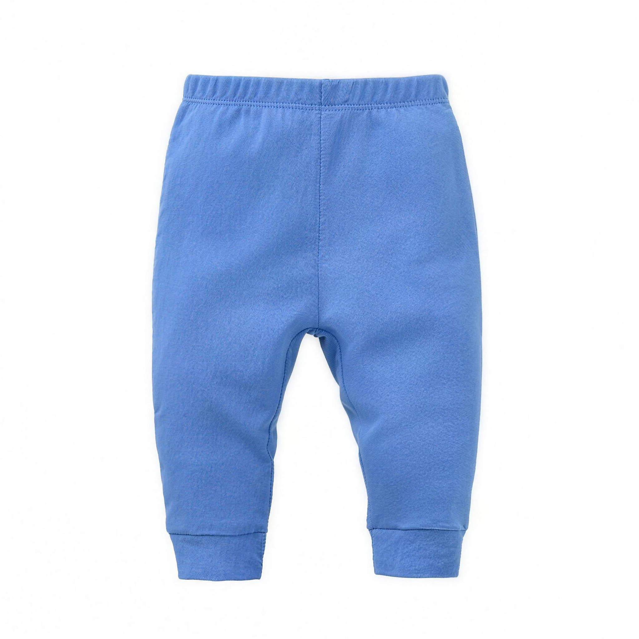 Classic Solid Baby Pants - Blue
