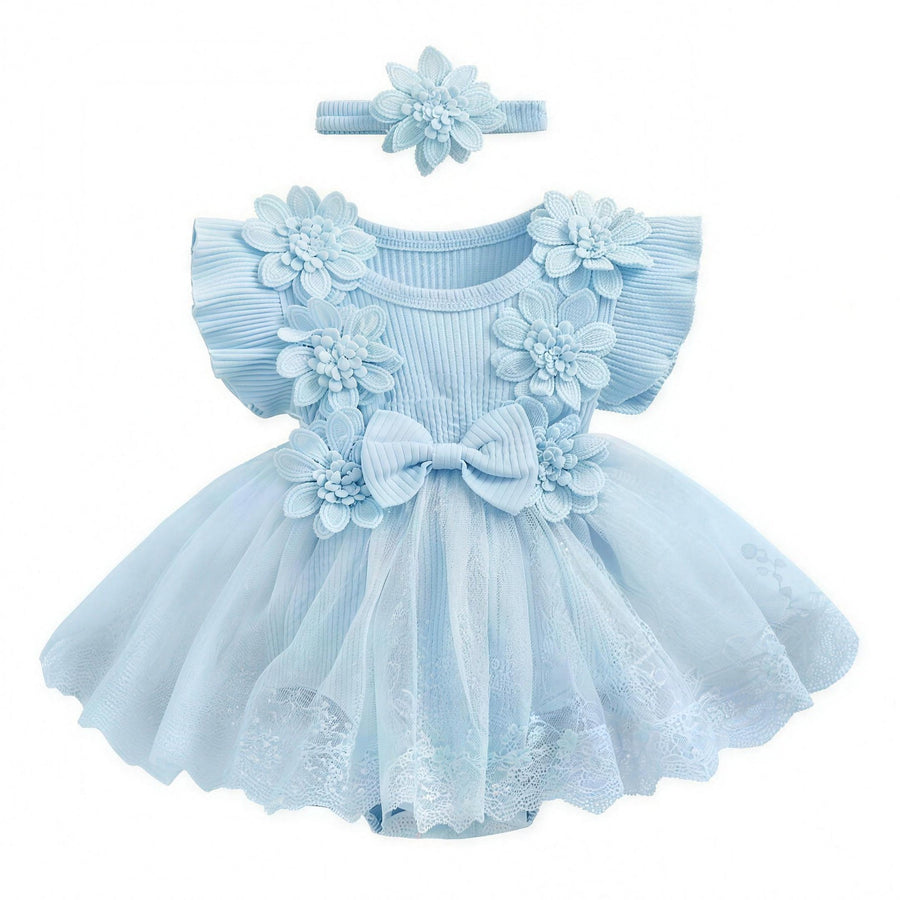 Floral Tutu Dress Set