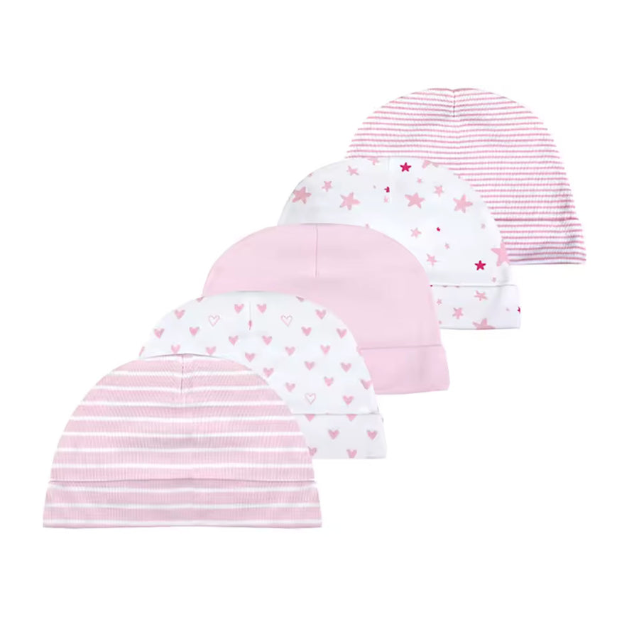Blush Baby Hats Set