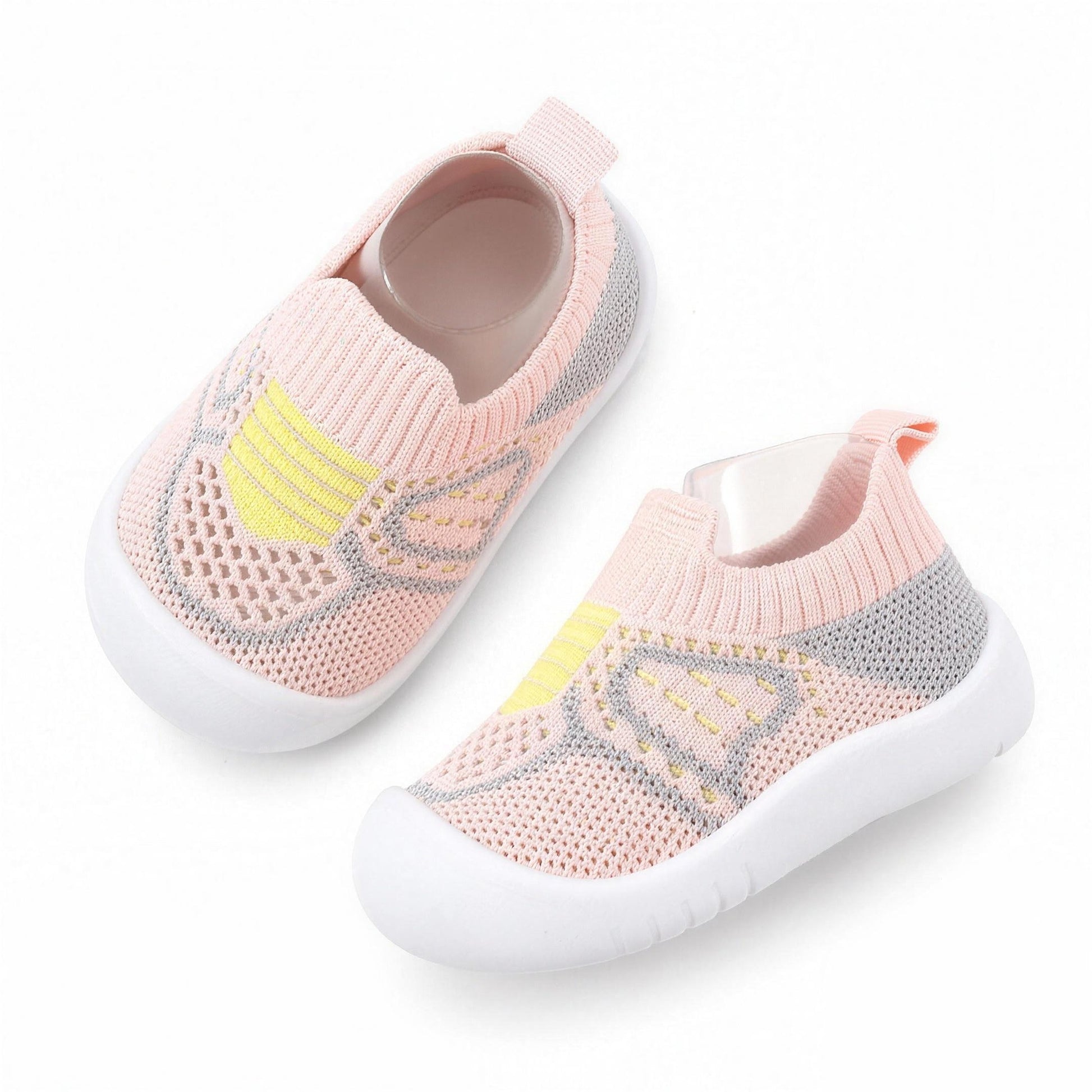 Breathable Mesh Sneakers - Blush Pink