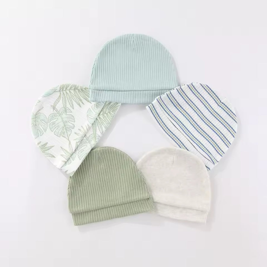 Botanical Baby Hats Set