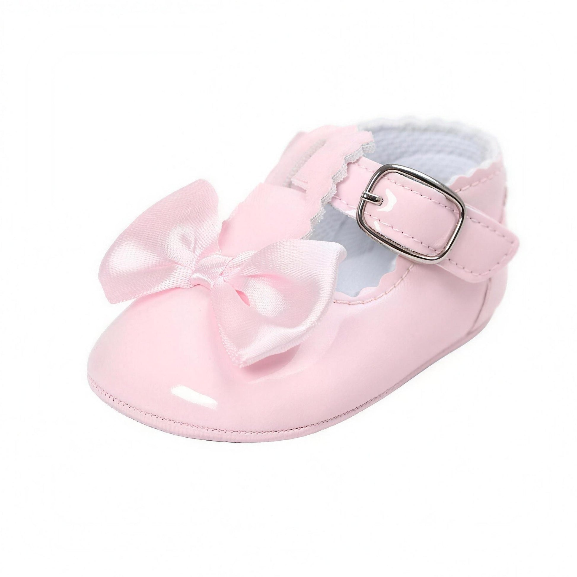Bow Buckle Mary Jane - Pink