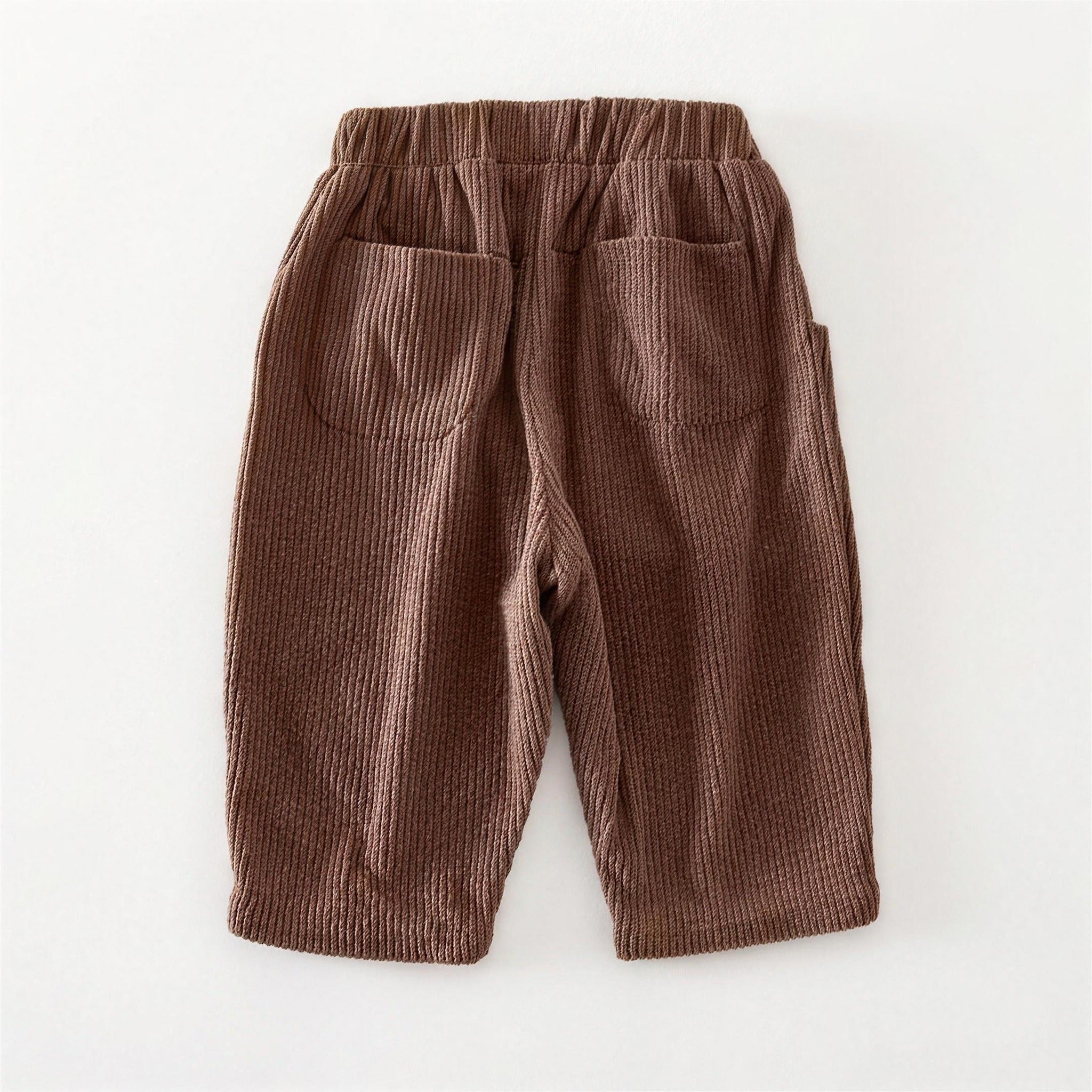 Brown Corduroy Pants - back view