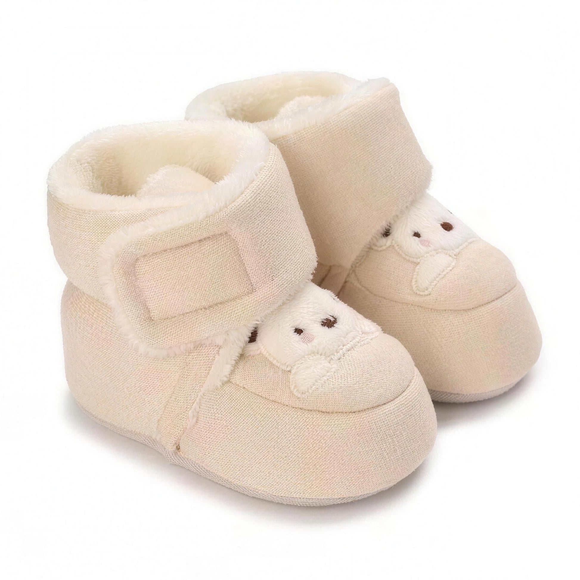 Cartoon Patch Booties - Bunny Patch