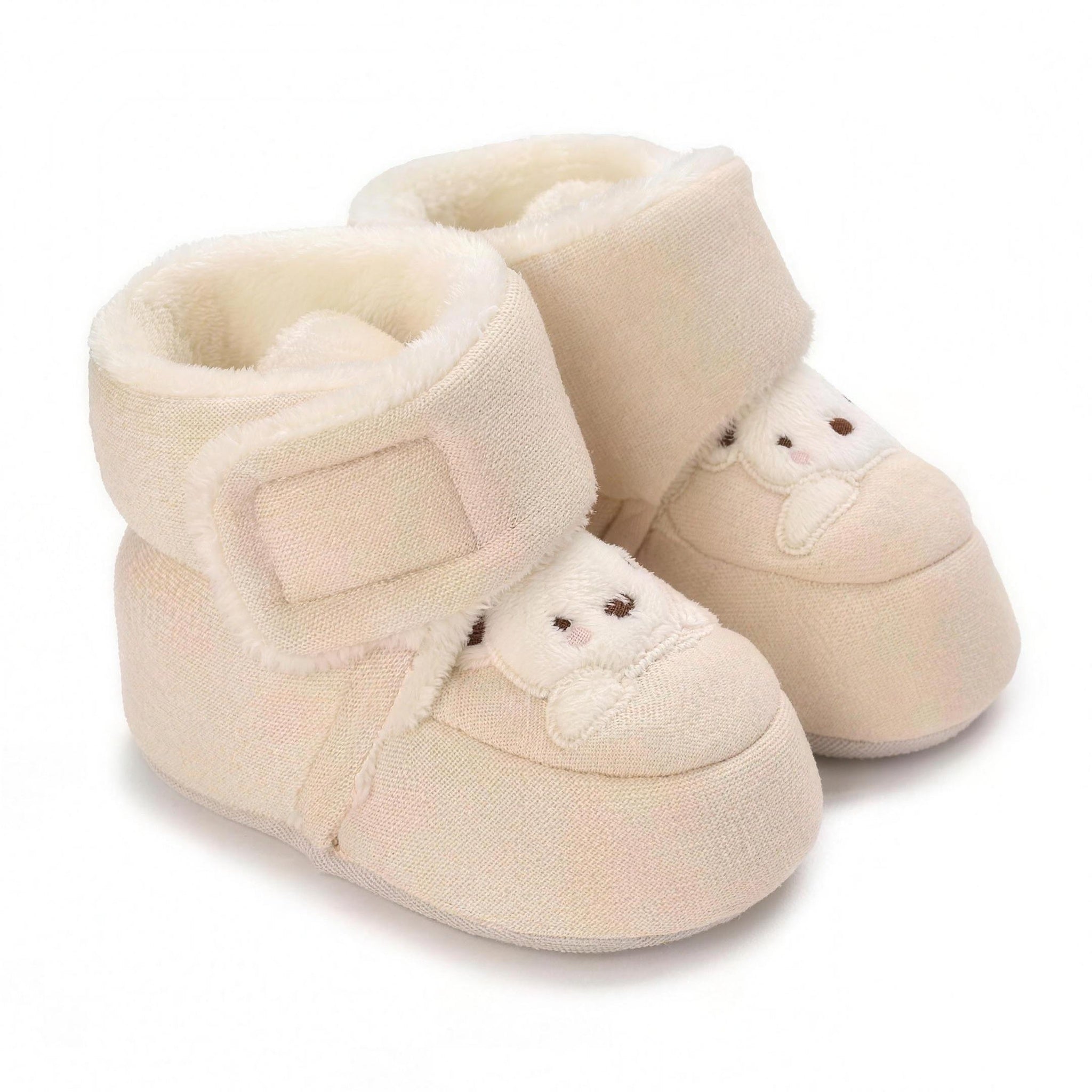Cartoon Patch Booties - Bunny Patch