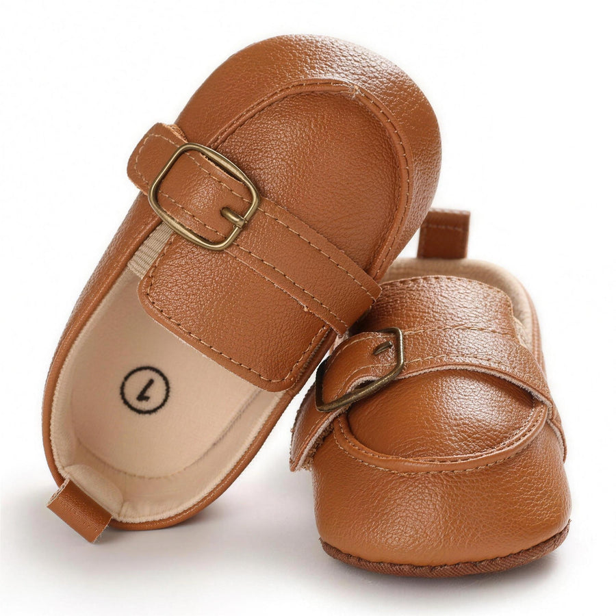 Camel Buckle Loafer