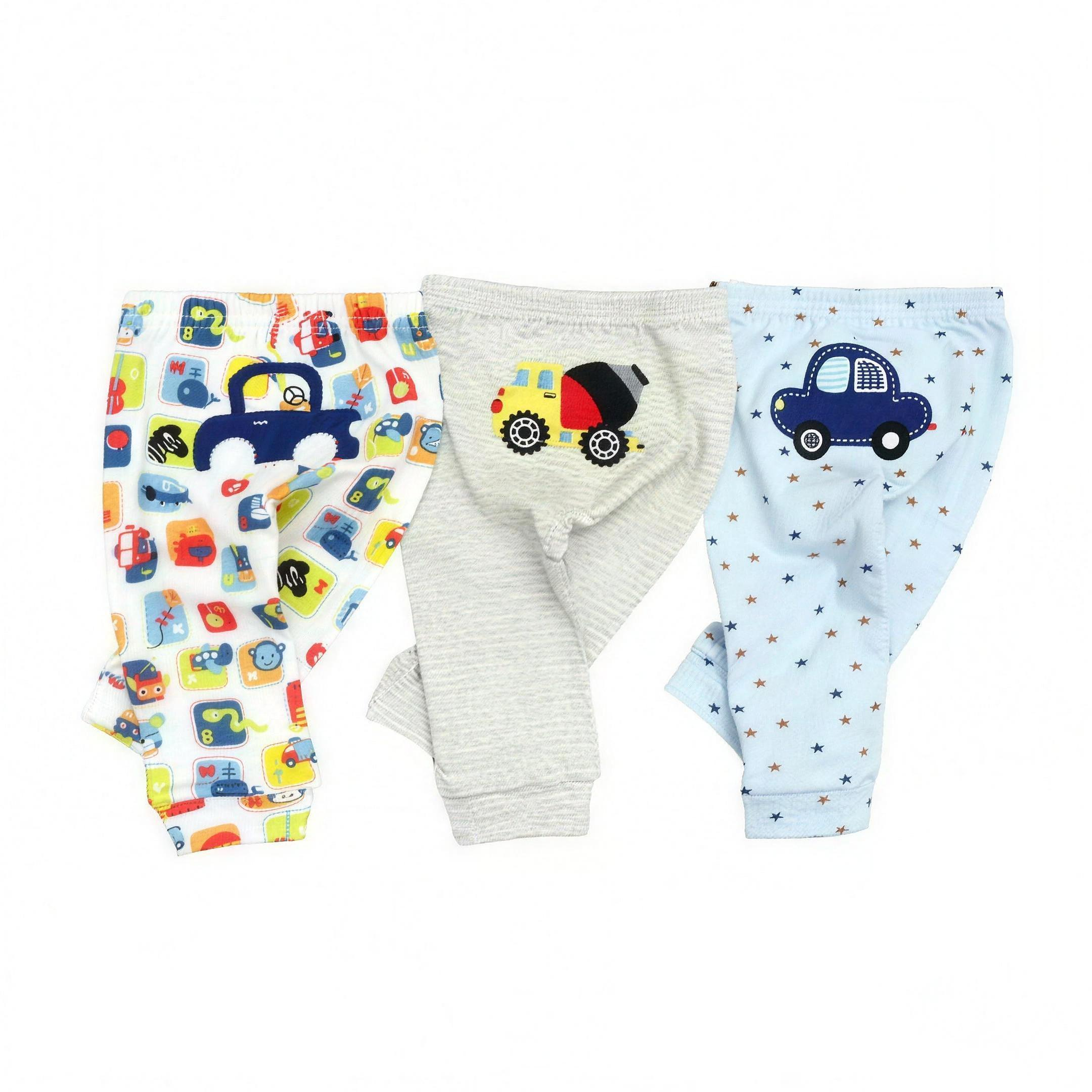 Car Print Pants Set - professional studio photo
