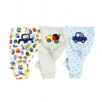 Car Print Pants Set - professional studio photo