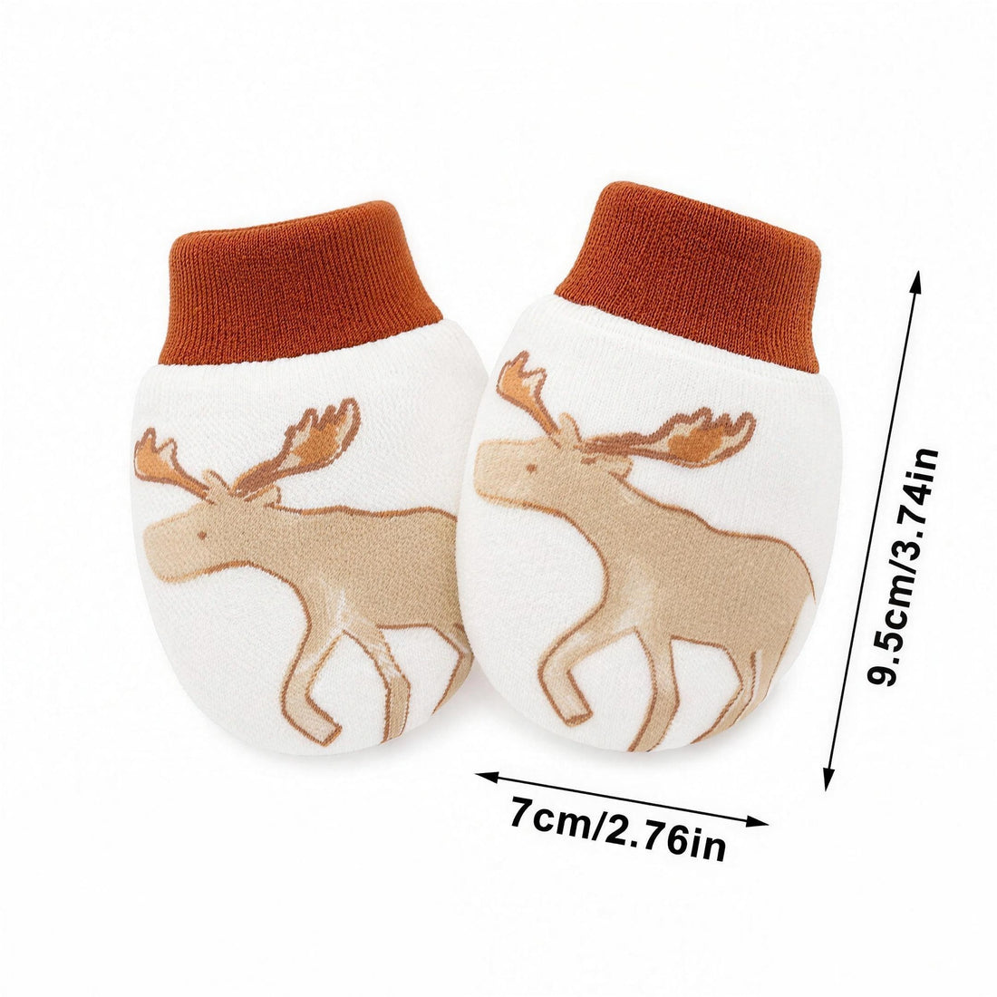 Caramel Mitten Set - professional studio photo