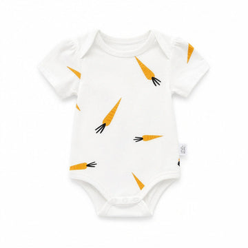 Carrot Patch Romper - professional studio photo