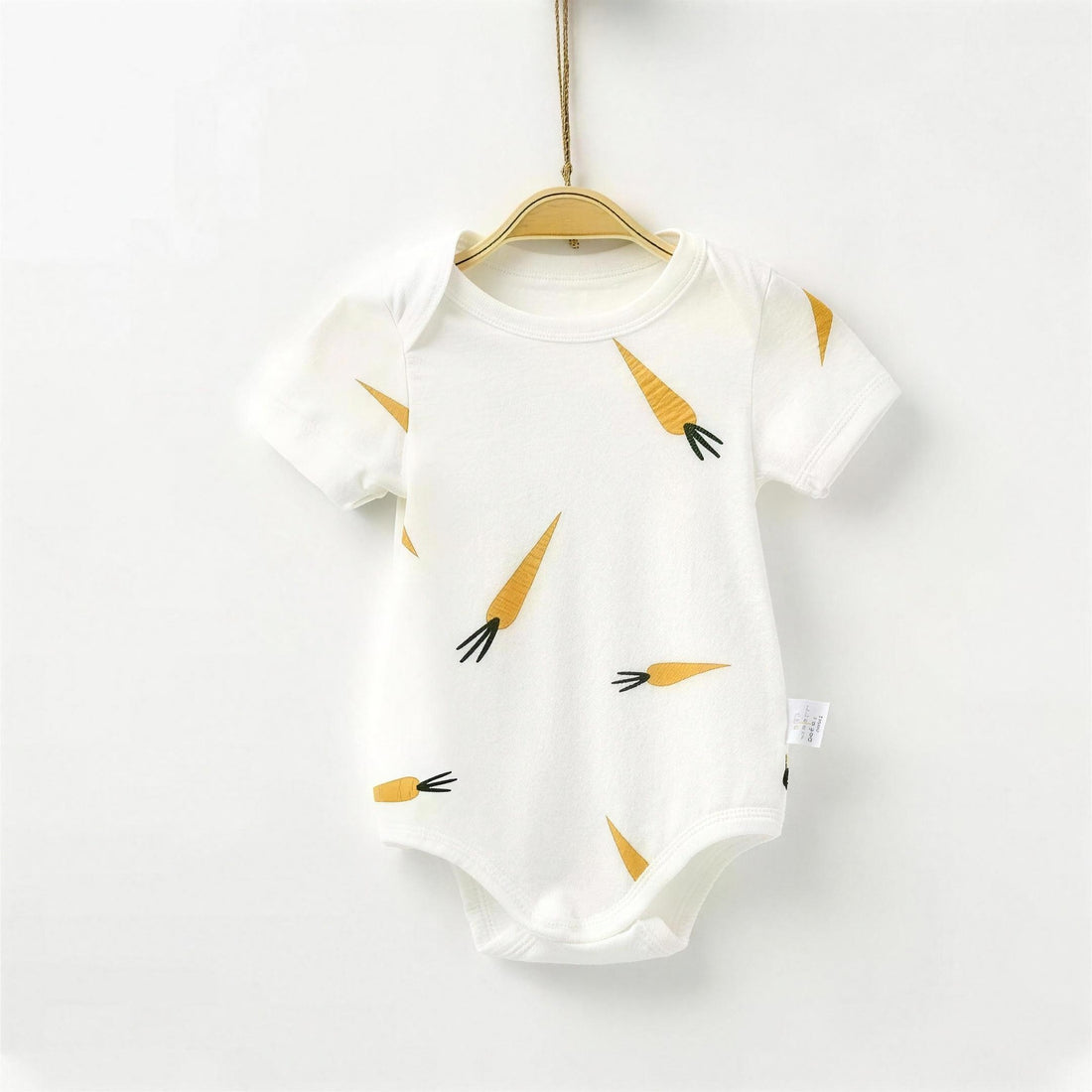 Carrot Patch Romper - professional studio photo
