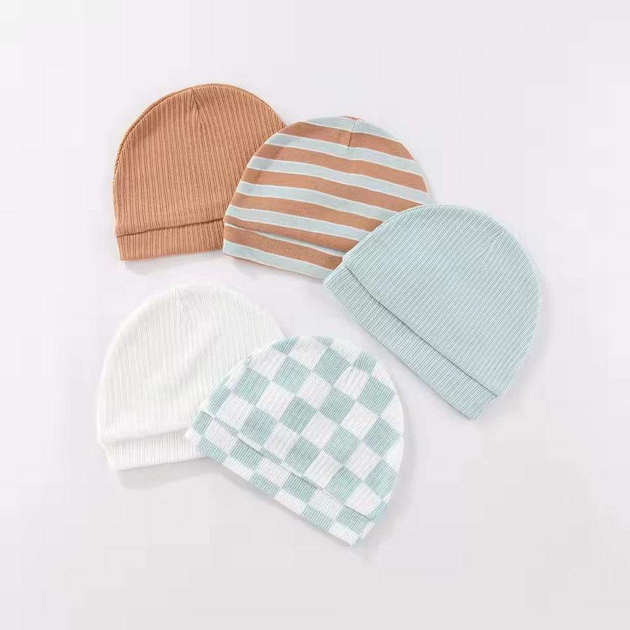 Checker Baby Hats Set