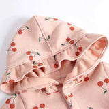 Cherry Hooded Jumpsuit