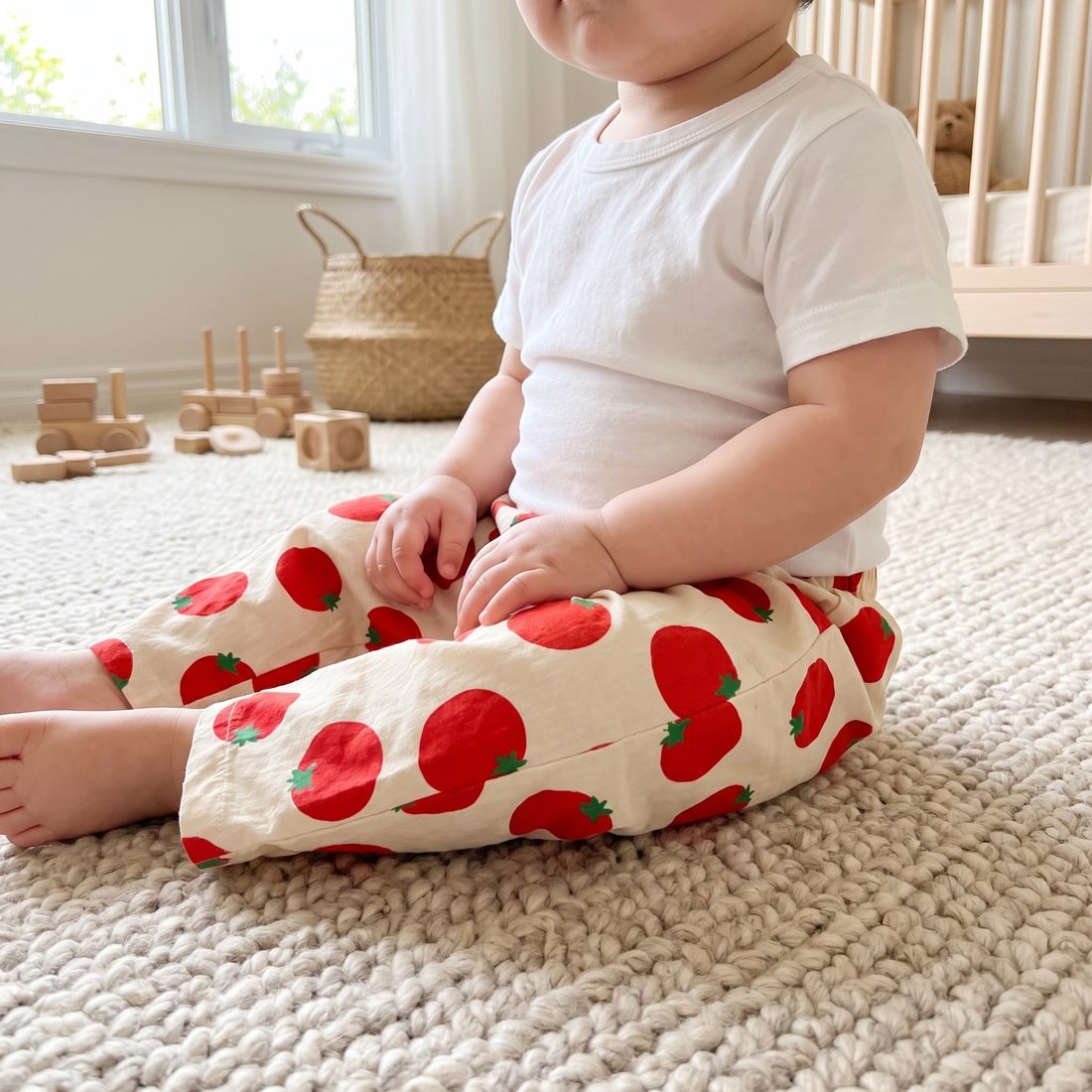 Cherry Tomato Summer Pants