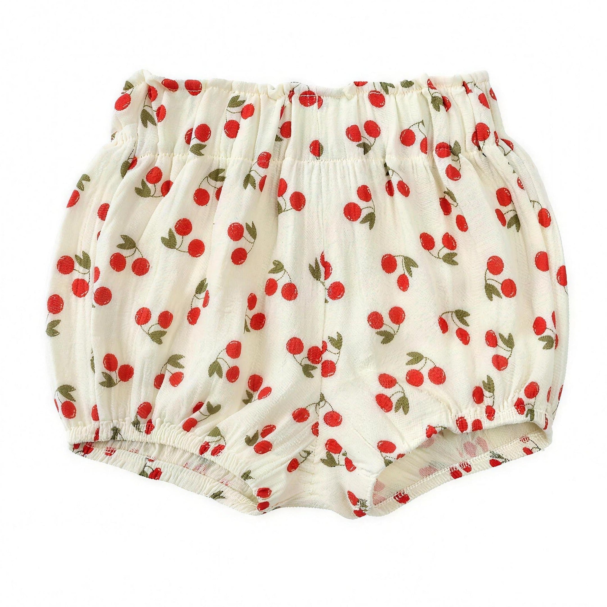 Cherry Bloomer Shorts, professional studio photo