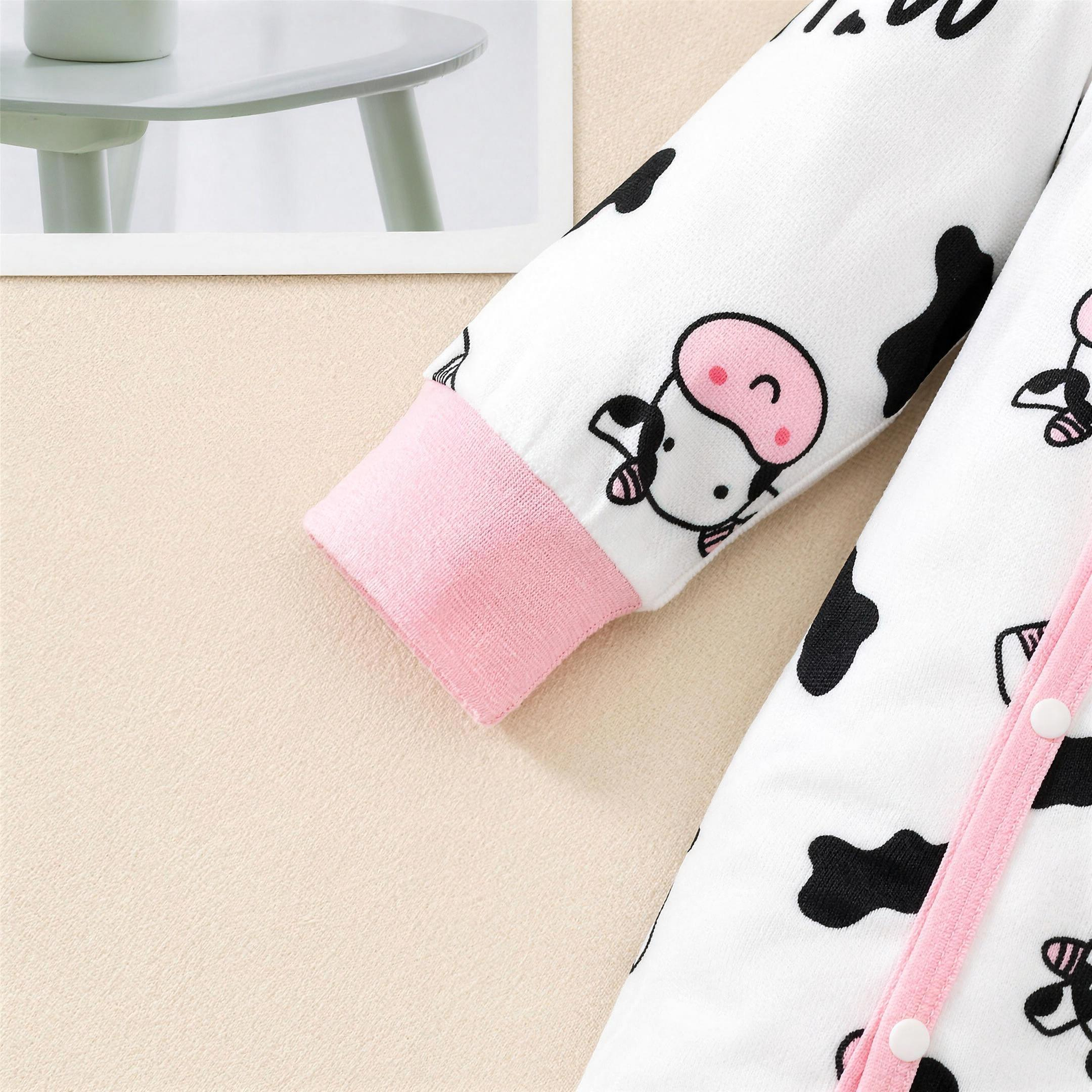 Cow Print Bow Romper - extra 2