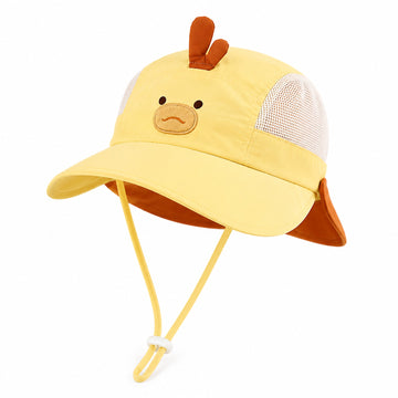 Chicken Sun Hat - professional product photo on white background