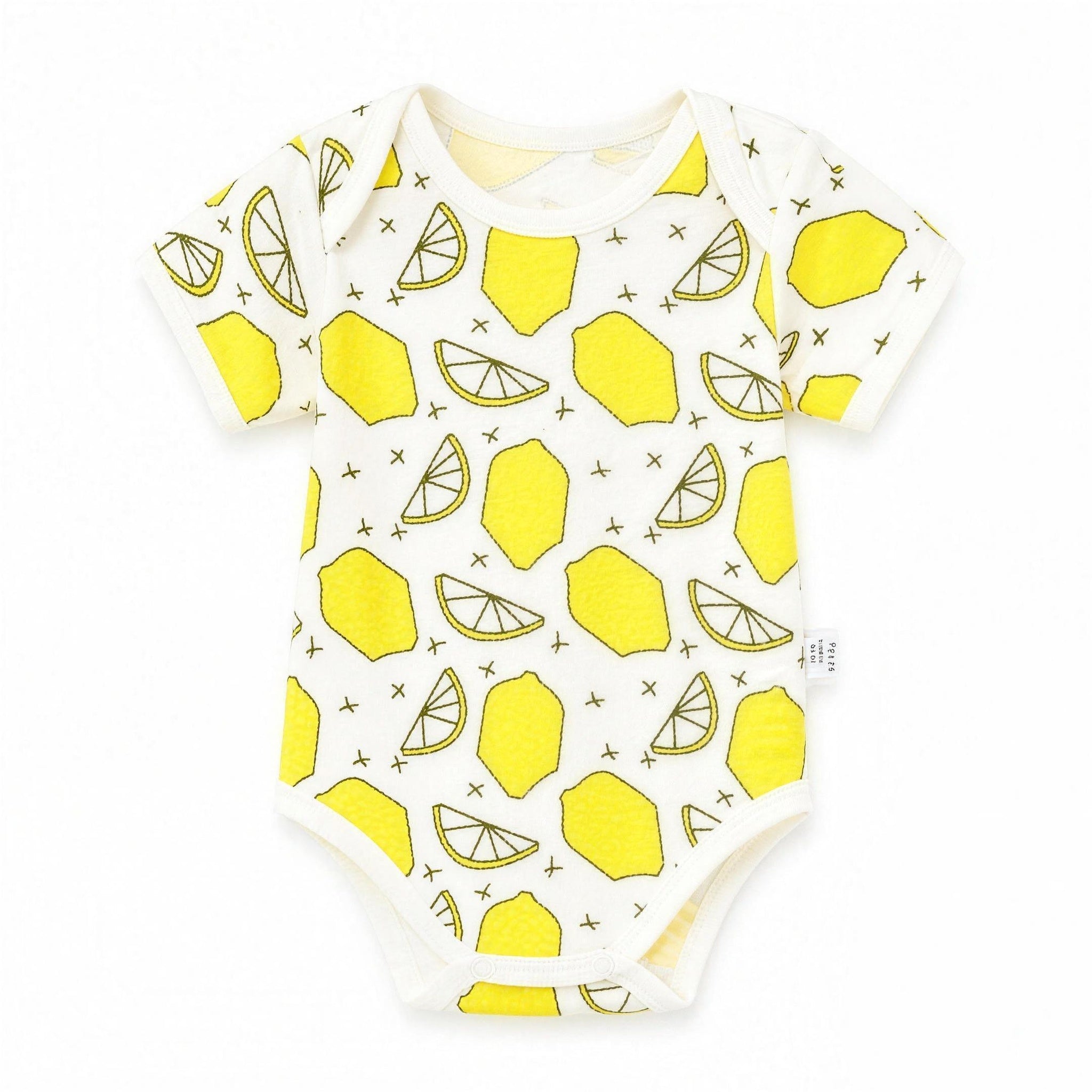 Citrus Slice Romper - professional studio photo