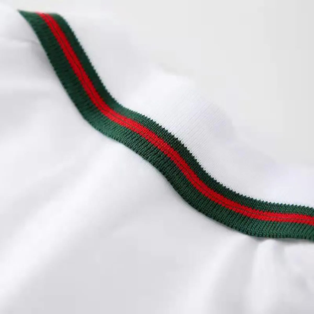 Classic Stripe Baby Polo Romper - additional view, baby and toddler clothing product photo