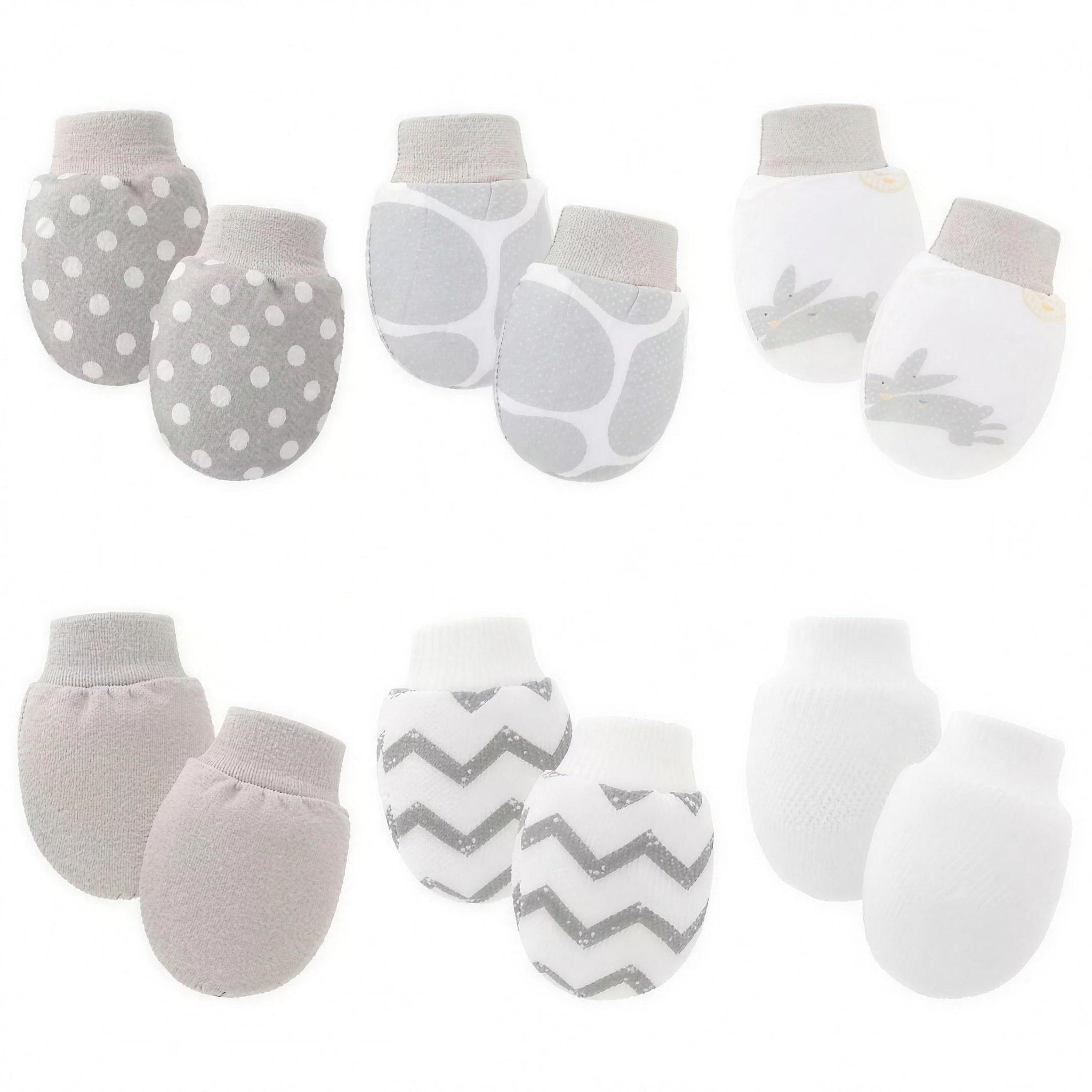 Cloud Mitten Set - professional studio photo