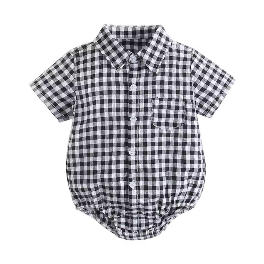 Collared Shirt Bodysuit