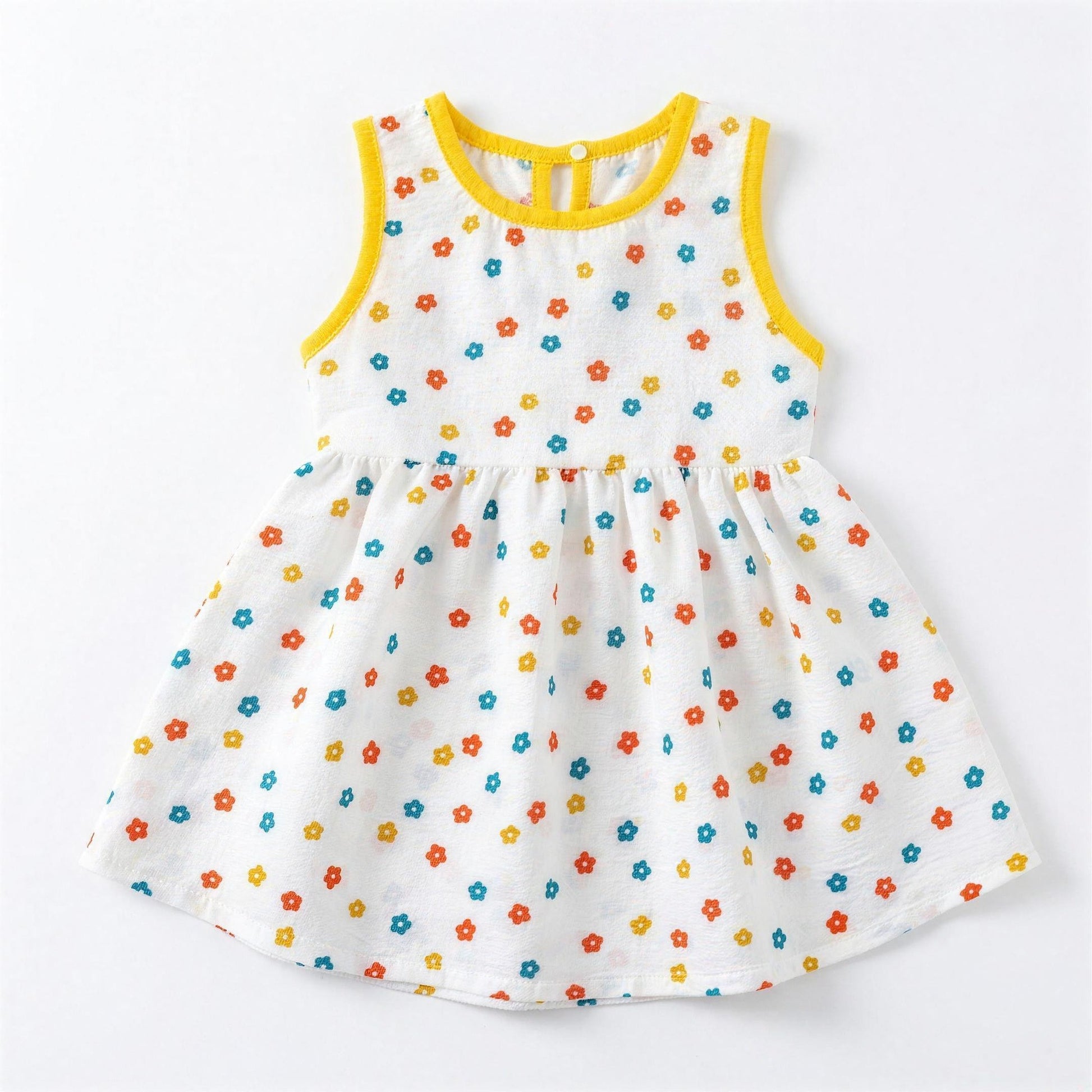 Confetti Floral Dress - professional product photo on white background