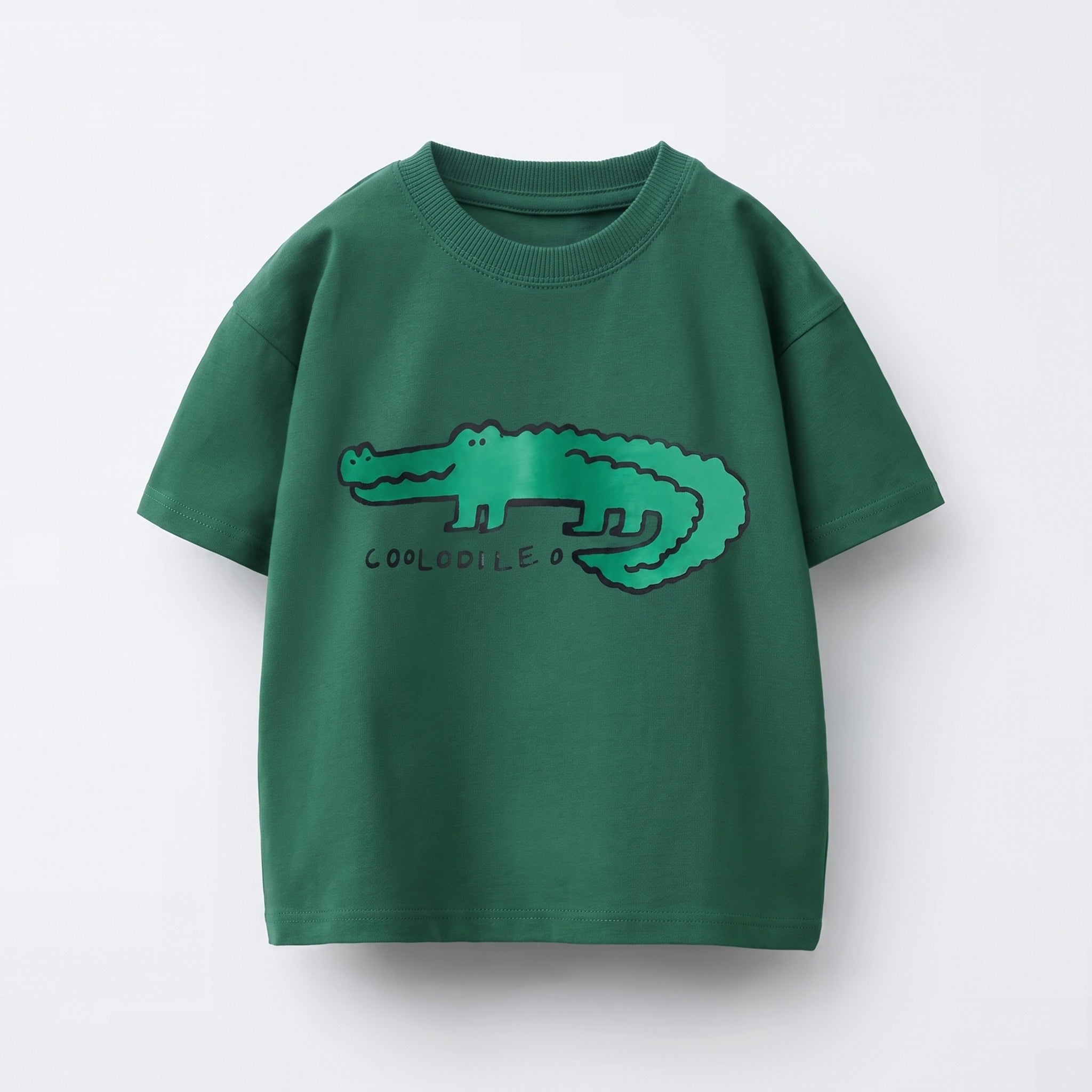 Cool Croc Tee in Wide Detail - baby and toddler t-shirts, professional product photo